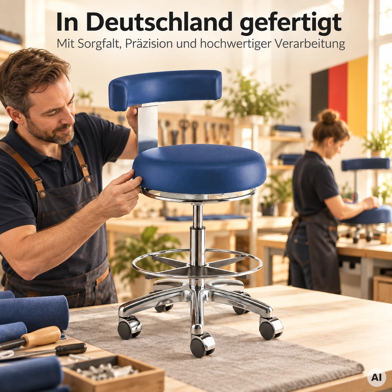 Dentist 4 - Rückenschonender Praxishocker